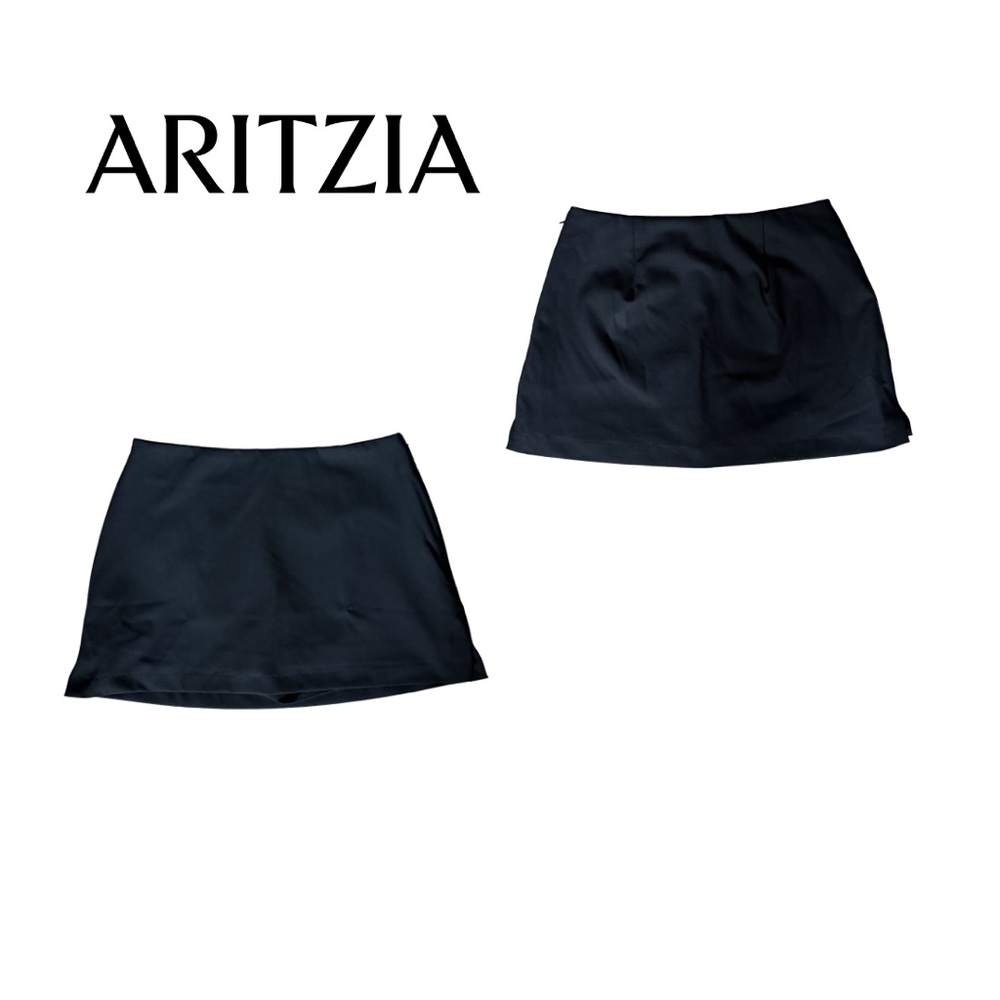 Aritzia Black Mini Skort